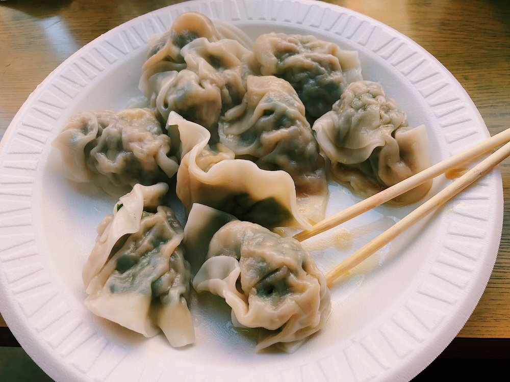 handmade dumplings at shu jiao fu zhou